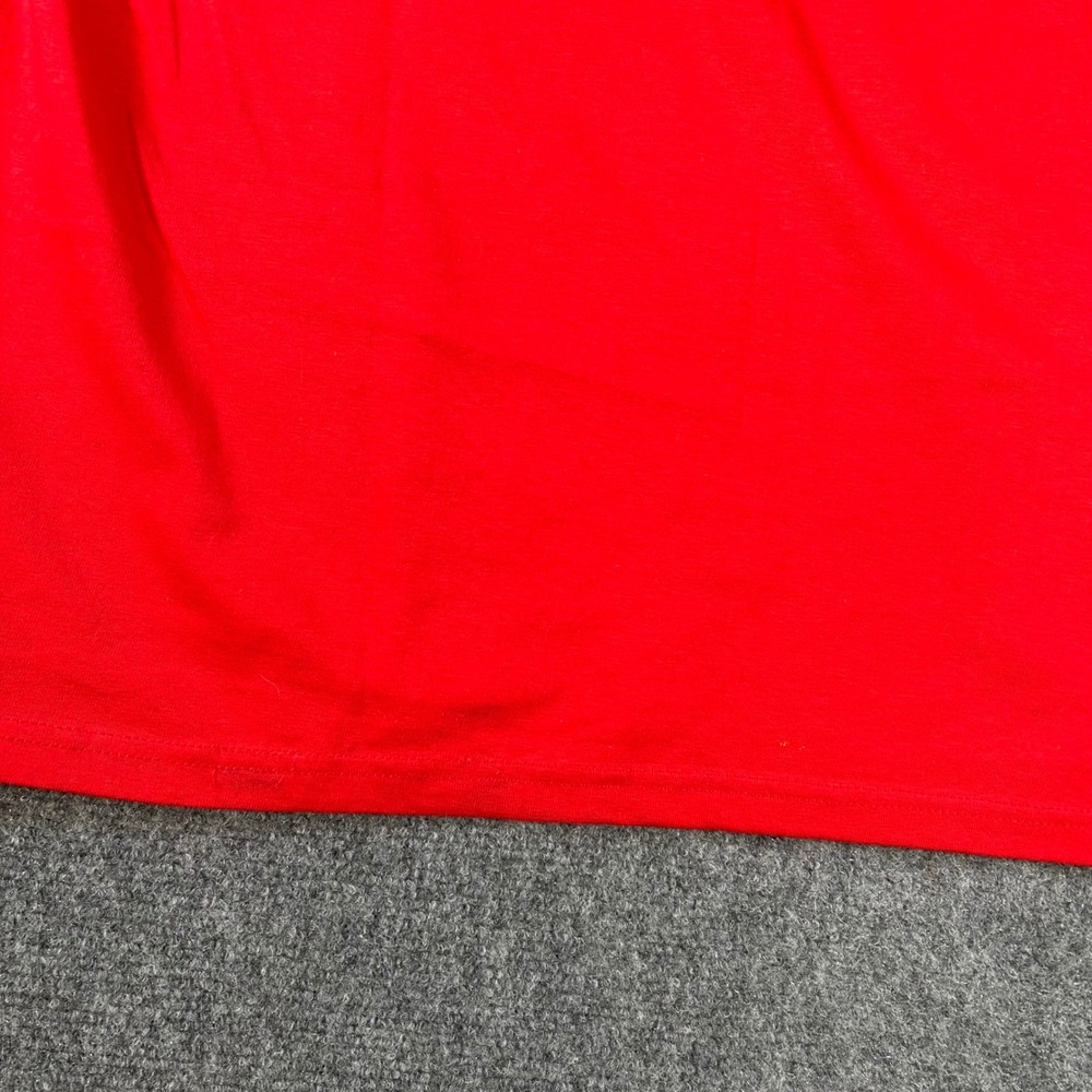 Champion Rutgers vs Norfolk State Gameday 2007 Signed T-Shirt Red XXL Mens - Picture 8 of 8